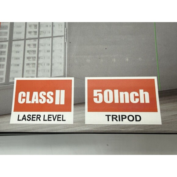 Laser Level Self Leveling w Tripod 100Ft Green Cross Line Leveler Tool 130° - Picture 9 of 16